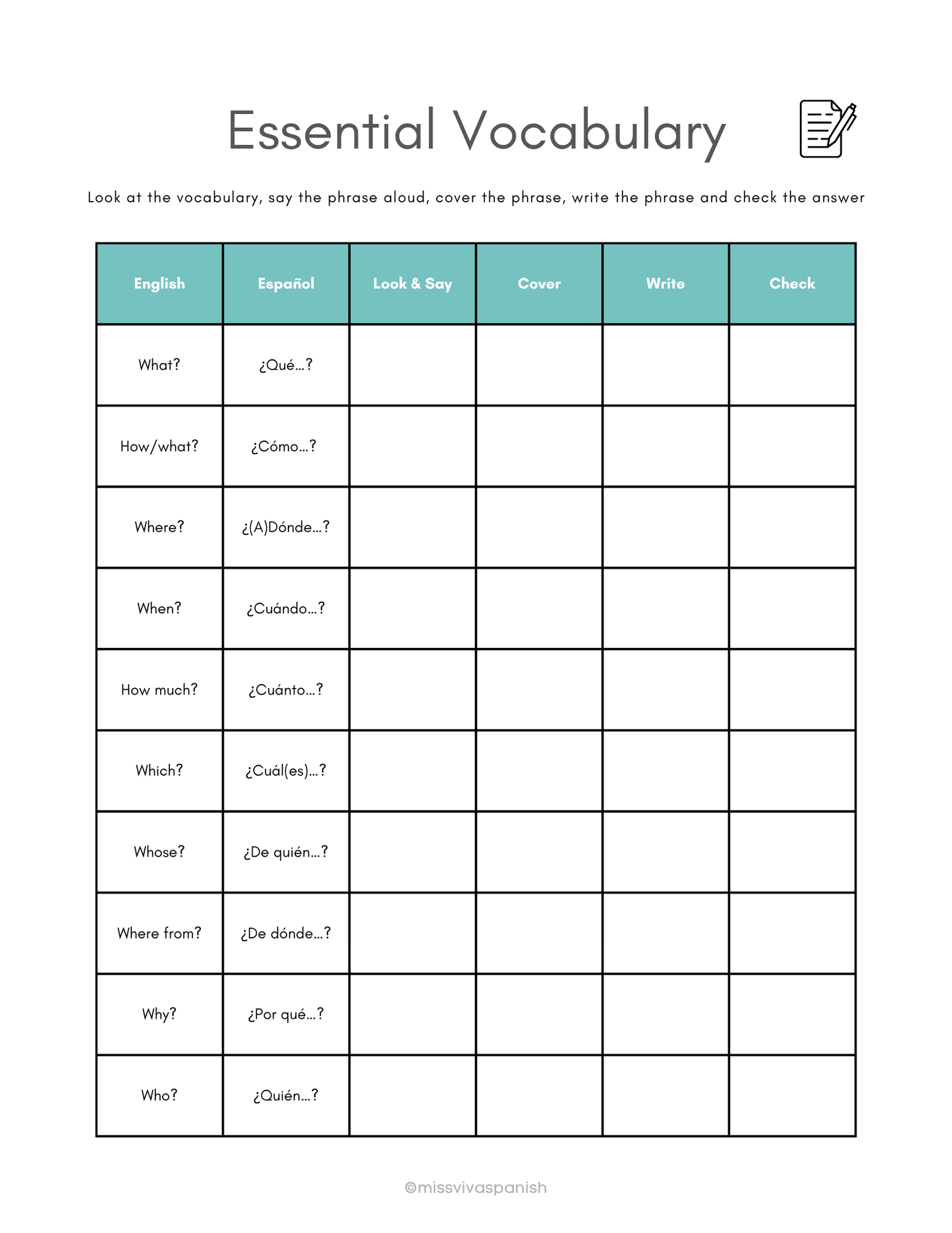 Introducing yourself in Spanish worksheets  (8+)(SM)