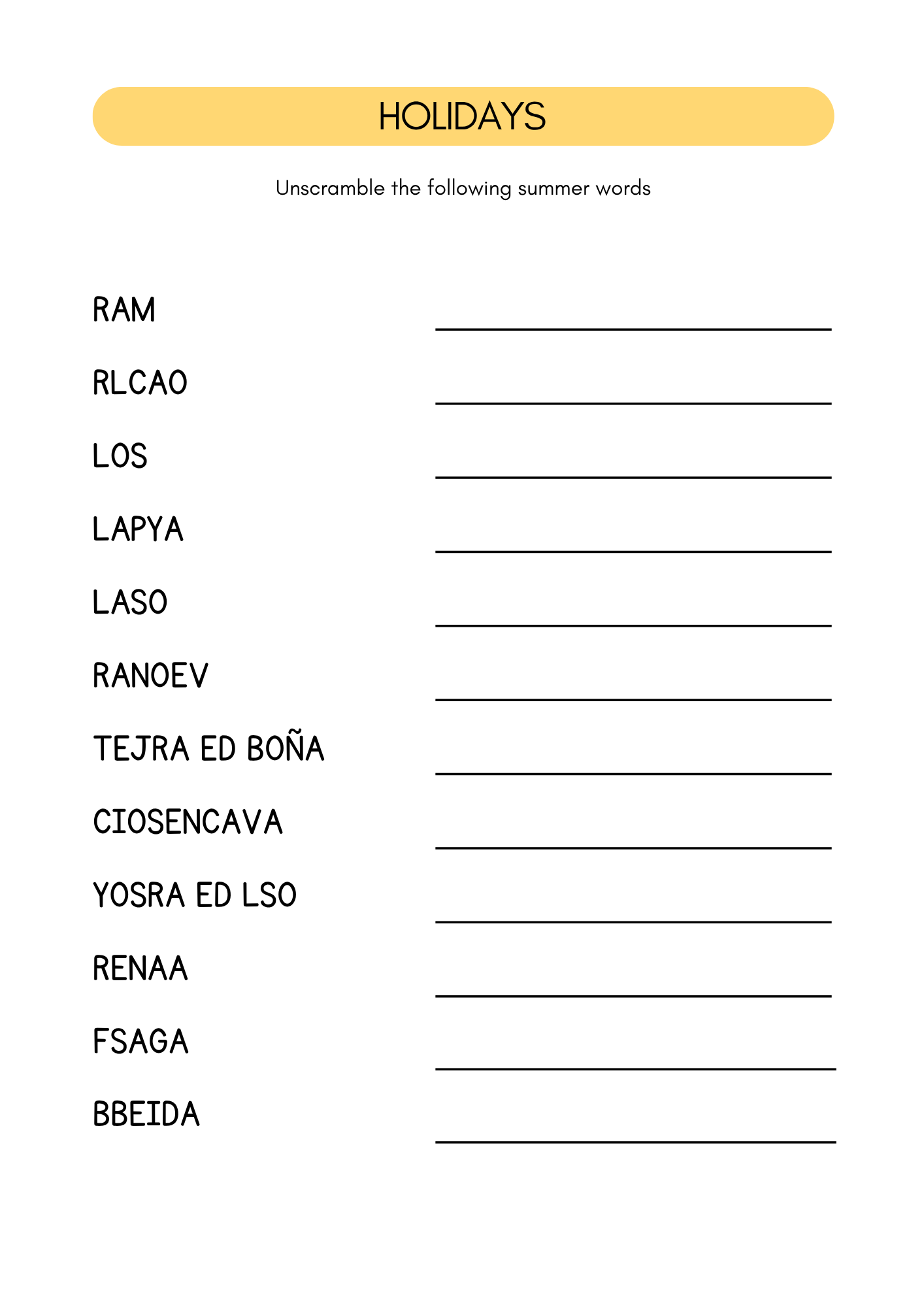 Talk about your holidays (present, past, future & vocabulary) worksheets  (12+)(SM)