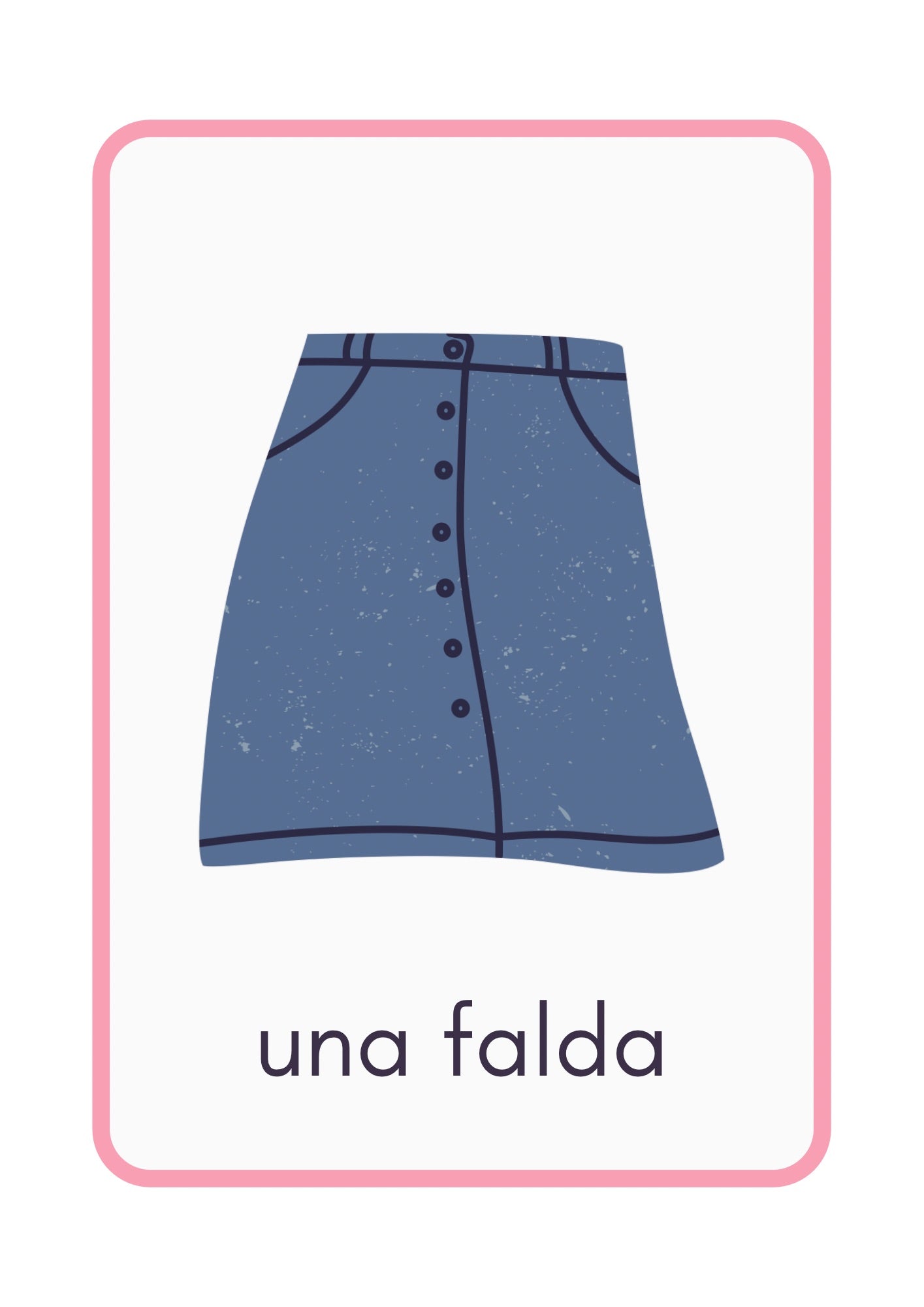Animals, places, clothes, family, hobbies, professions,weather, etc A4 flashcards in Spanish (5+)A