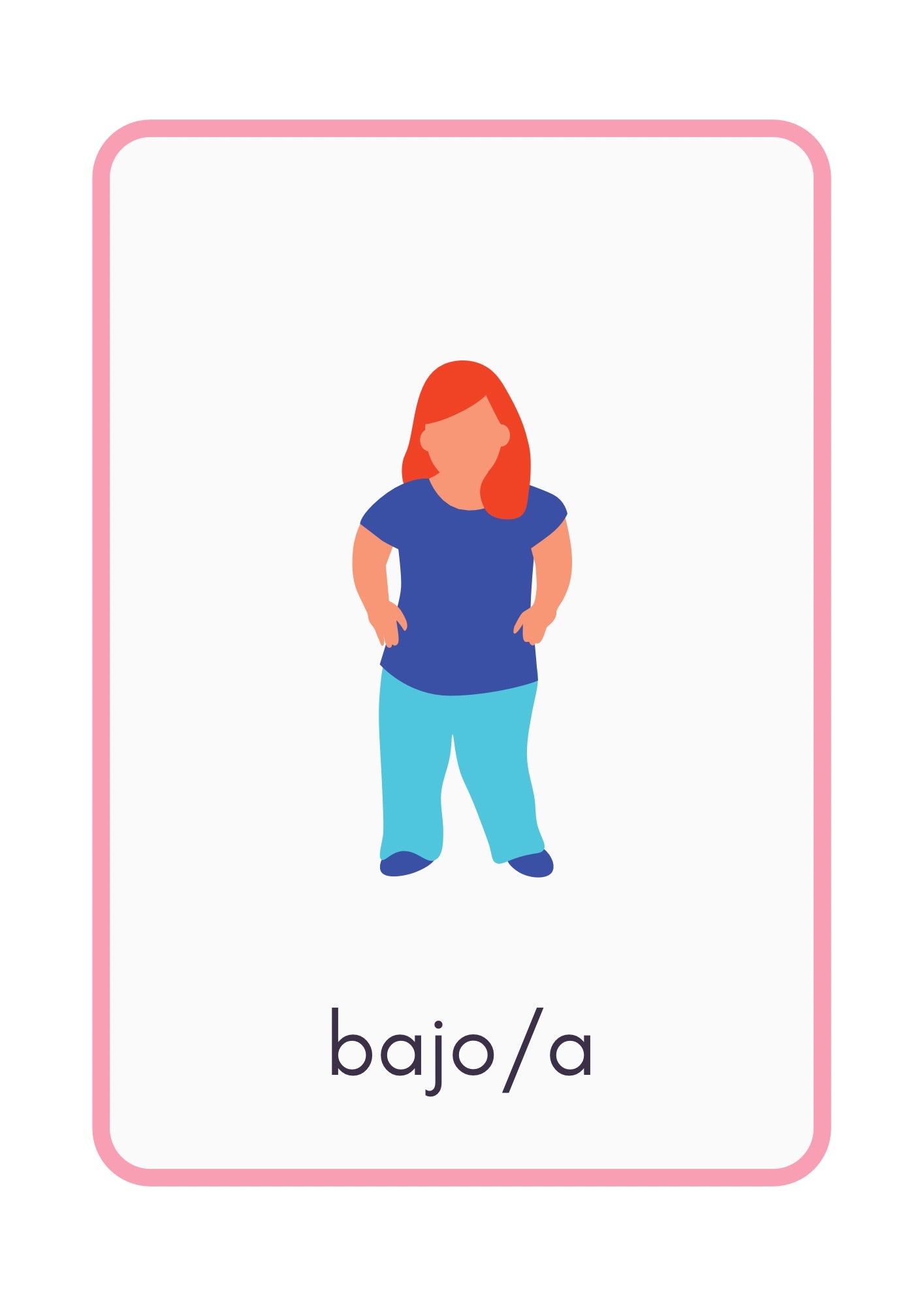 Animals, places, clothes, family, hobbies, professions,weather, etc A4 flashcards in Spanish (5+)A