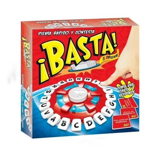 Basta Stop game in Spanish